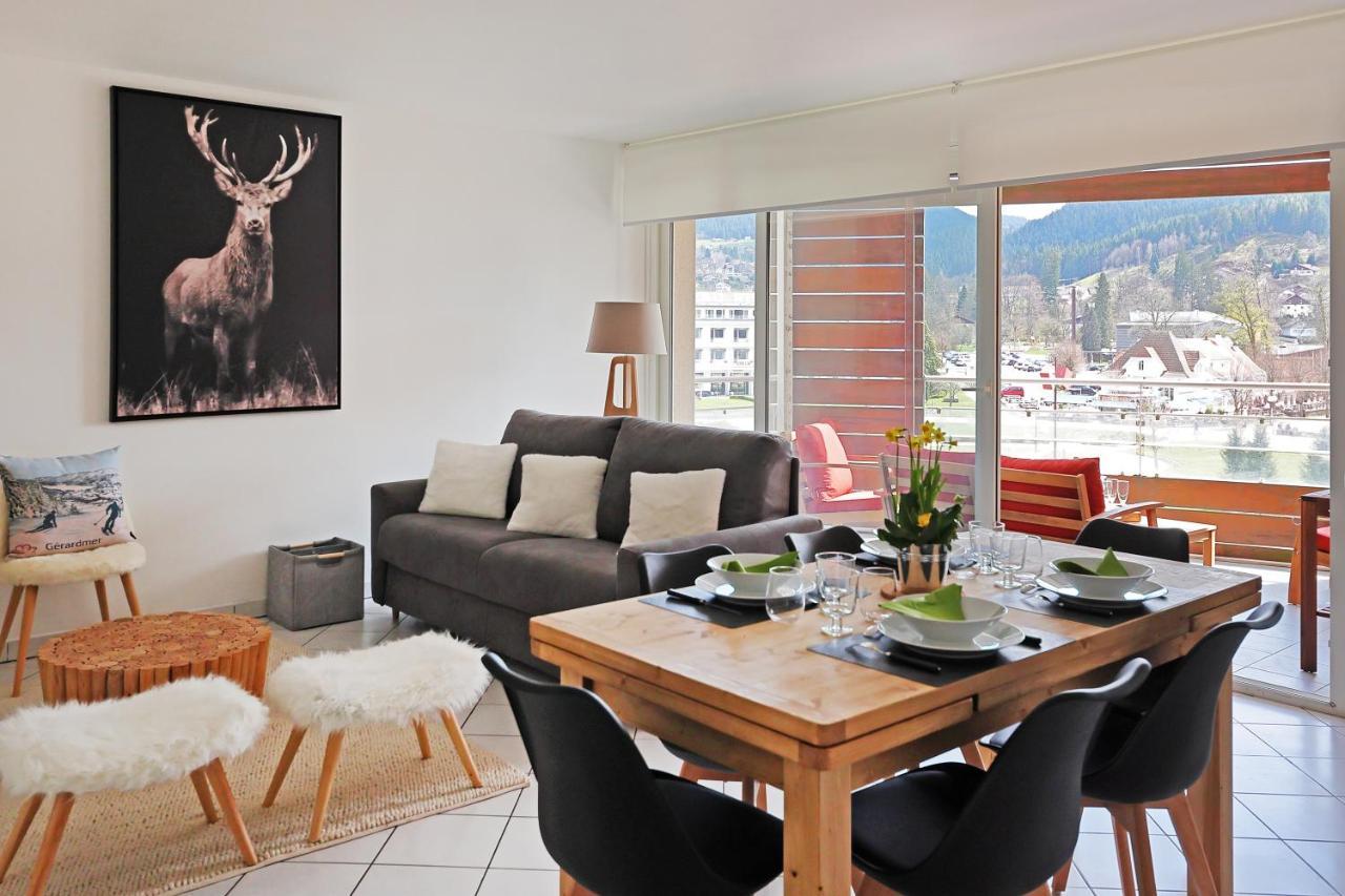 Ferienwohnung Le Panoramic - Vue Exceptionnelle Gérardmer Exterior foto